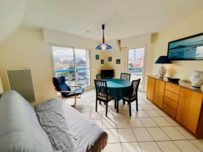 Quiberon: Charmant T3 avec terrasse, 20m de la plage, parking, animaux acceptés - FR-1-478-29